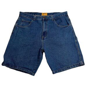Burnt Dark Wash Baggy Carpenter Denim 40